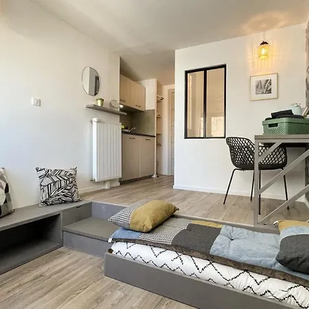 Apartment Homey - Studio Amazonia Evasion - Hyper Centre - Aux Portes De Geneve Annemasse